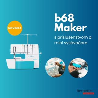 🆕 Špeciálna edícia 𝐛𝟔𝟖 𝐌𝐚𝐤𝐞𝐫 ponúka extra príslušenstvo a mini vysávač na čistenie stroja v základnej výbave. ✨ Teraz...