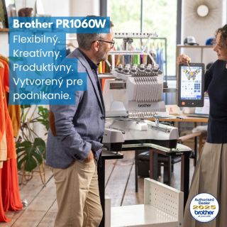 Keď sa kreativita mení na vášeň, potrebujete stroj, ktorý udrží krok. 𝐁𝐫𝐨𝐭𝐡𝐞𝐫 𝐏𝐑𝟏𝟎𝟔𝟎𝐖 je váš spoľahlivý parťák – rýchly,...