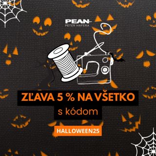 S kódom HALLOWEEN25 nakupujete do 31.10.2025 so zľavou 5 % na všetko! 🎃 Ďalšie zľavy a akcie nájdete na 👉...